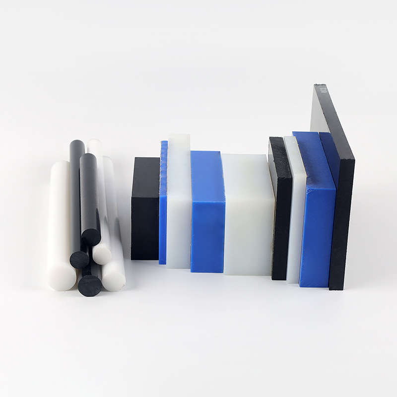 Customized White Pa66 Nylon Plate Black Pa6 Nylon Square Plate Strip Beige Blue Mc901 Nylon Processing