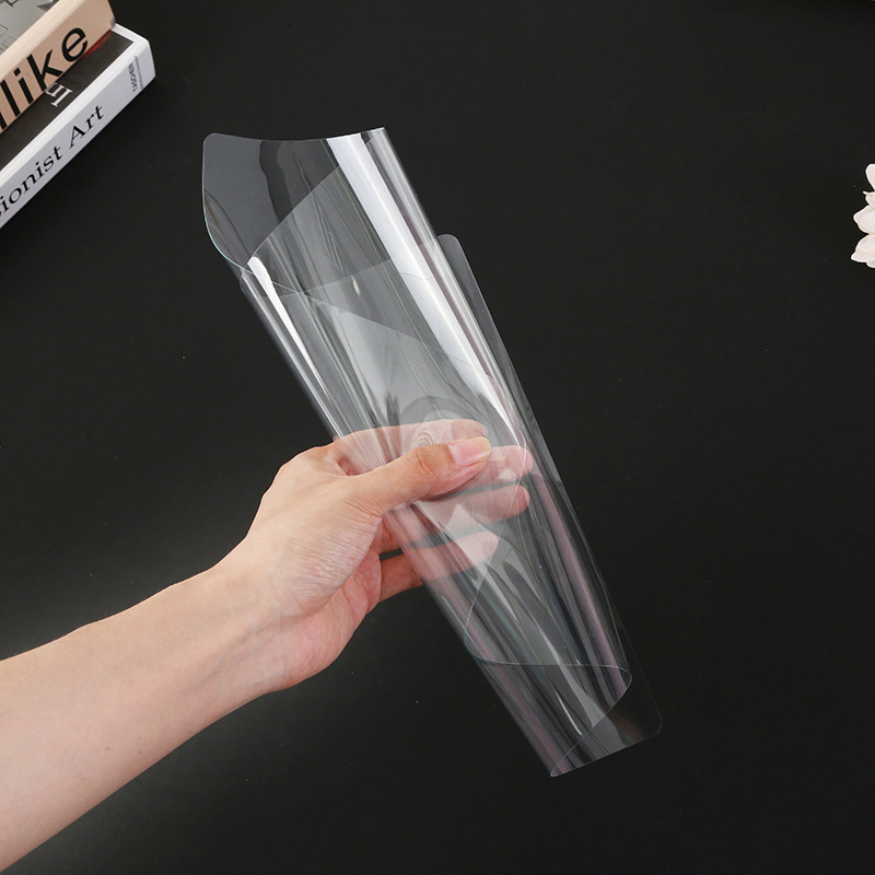 Transparent Plastic Writing Pad, Student Stationery Exam Drawing Pad, Desk Soft Desktop Pad in Stock