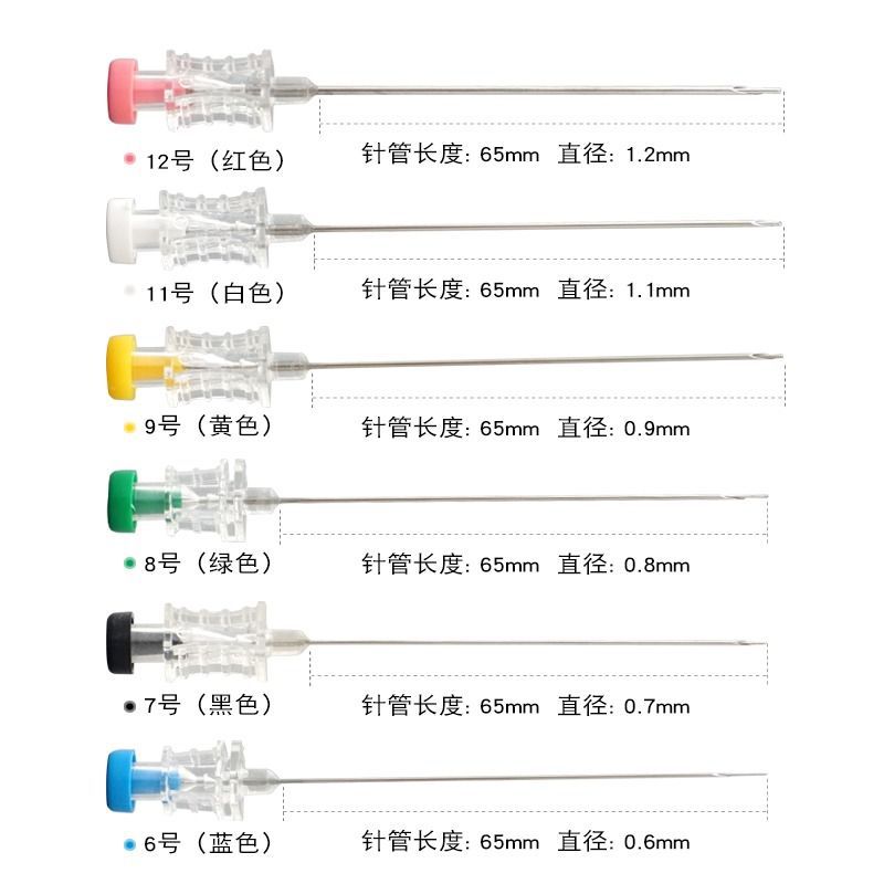 Huaguan brand medical disposable catgut embedding needle sterile acupoint catgut embedding acupuncture needle beautiful purple thread special