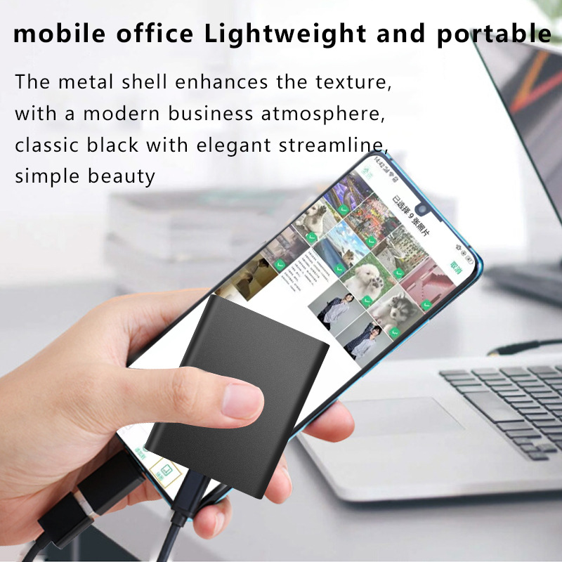 Cross-border exclusive for solid state mobile hard disk 2T high-speed external mobile phone Computer mobile disk hard disk 1tu disk wholesale