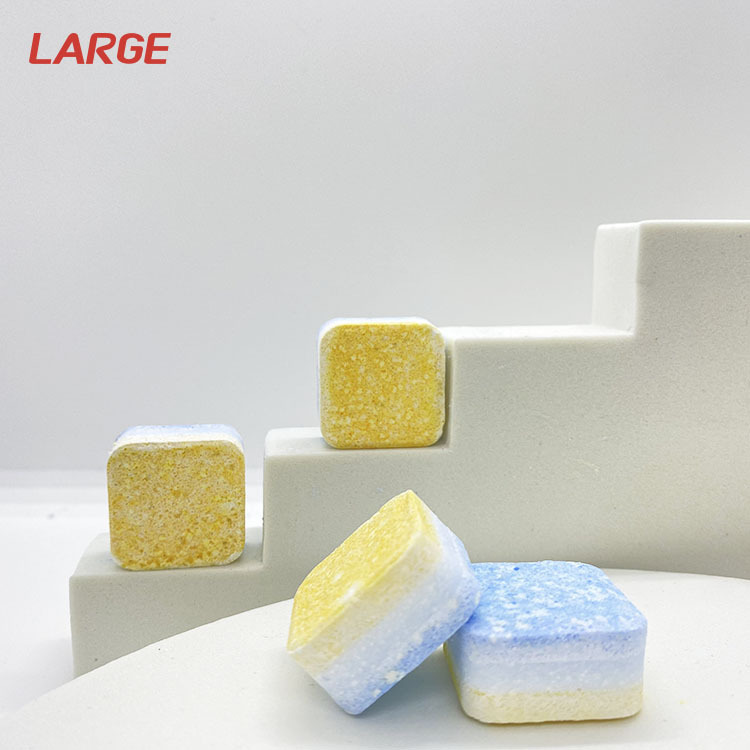 Household Small Dishwasher Special Dishwashing Block Three-Color Degreasing Cleaning Washing Block