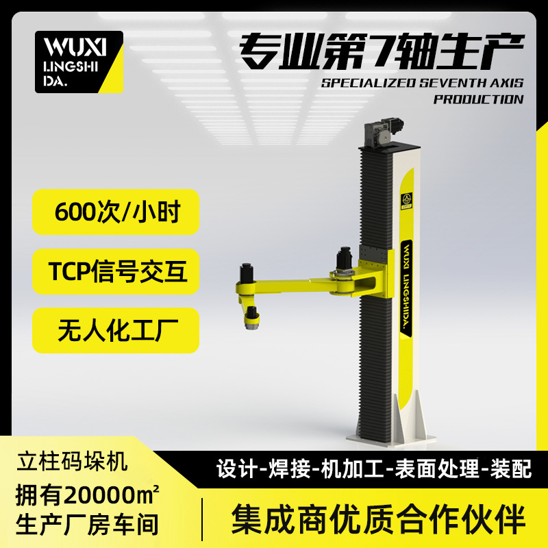 Retaining Robot Turning Arm Unpacking Fully Automatic Column Mechanical Arm Weight-Bearing Collaboration Intelligent Handling End Code