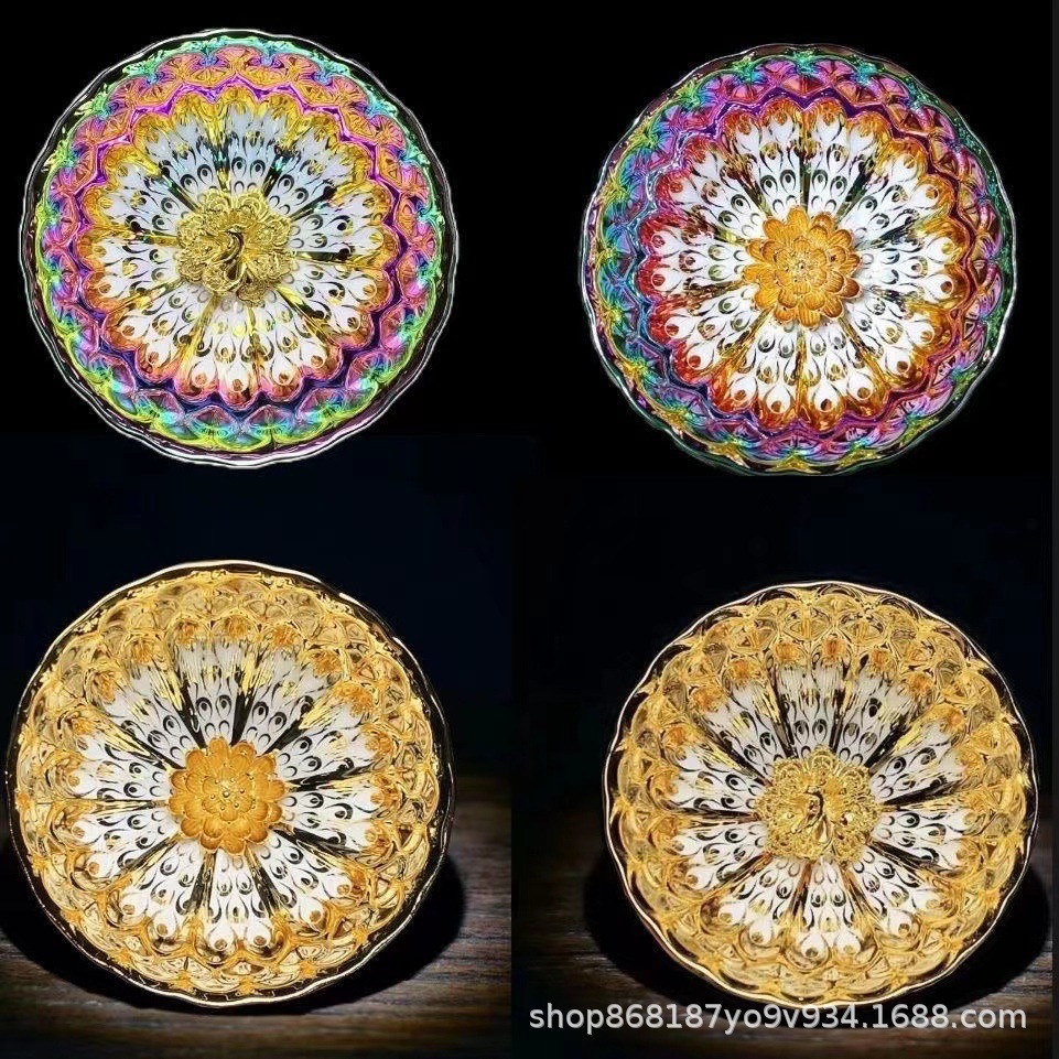 Популярная мастер-чашка, чашка лотоса, цветок богатства, серебряная чашка