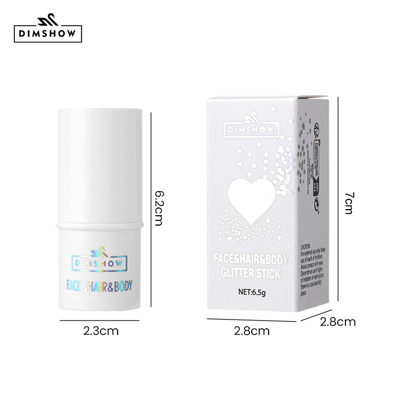 Cross-border makeup 8-color stage makeup face flash eye shadow beauty makeup colorful body sequins stick foreign trade wholesale