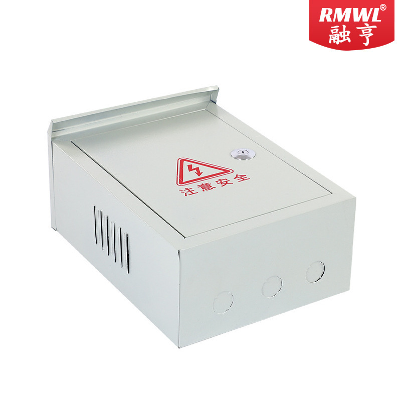 Outdoor Rainproof Distribution Box 300*400*160 Strong Electric Foundation Box Iron Box Wall-Mounted Monitoring Box Control Cabinet