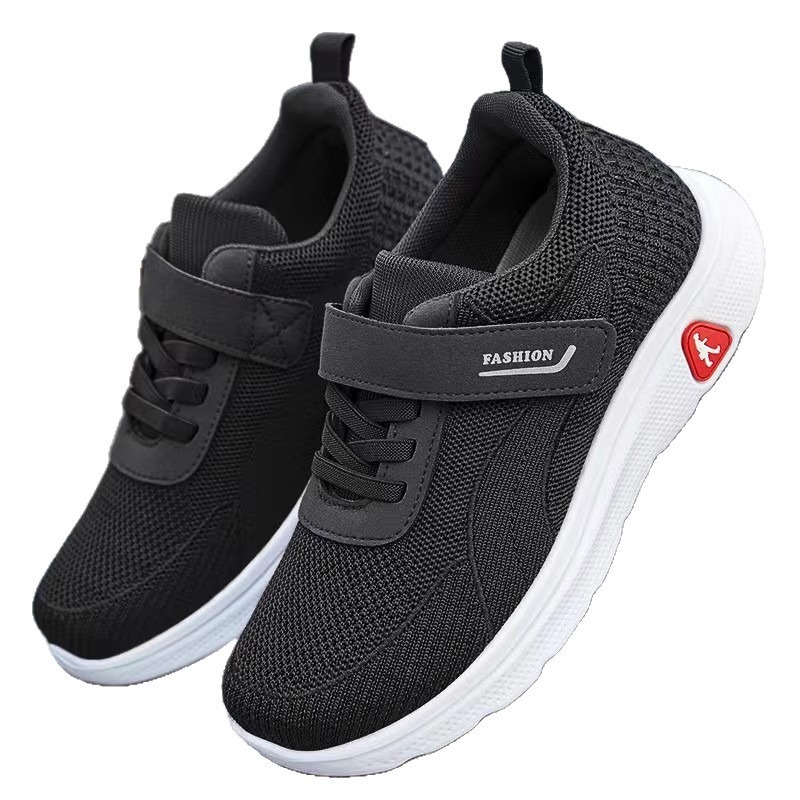 Walking Shoes Elderly Shoes Comfortable Moisturizing Shoes for Middle-aged and Elderly Soft-soled Non-slip Breathable Travel Spring and Autumn Sports Shoes