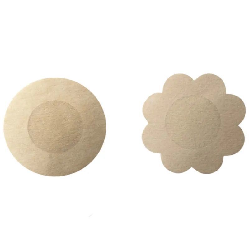 Chest Sticker Disposable Breast Sticker for Women's Wedding Dress Summer Thin Invisible Nipple Sticker Anti-bump Anti-running Light Sticker Universal Sling Sling