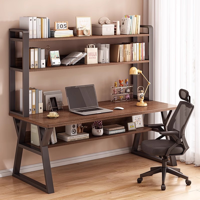 Perforated Board Desk Bookshelf Integrated Table Student Desktop Computer Table Home Study Table Simple Table Bedroom Girls
