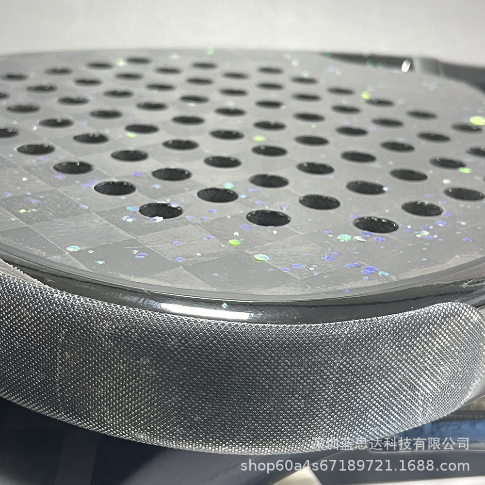 GET MOVING Transparent check anti-slip TPU beach racket cage tennis racket head protection stickers clap head stickers