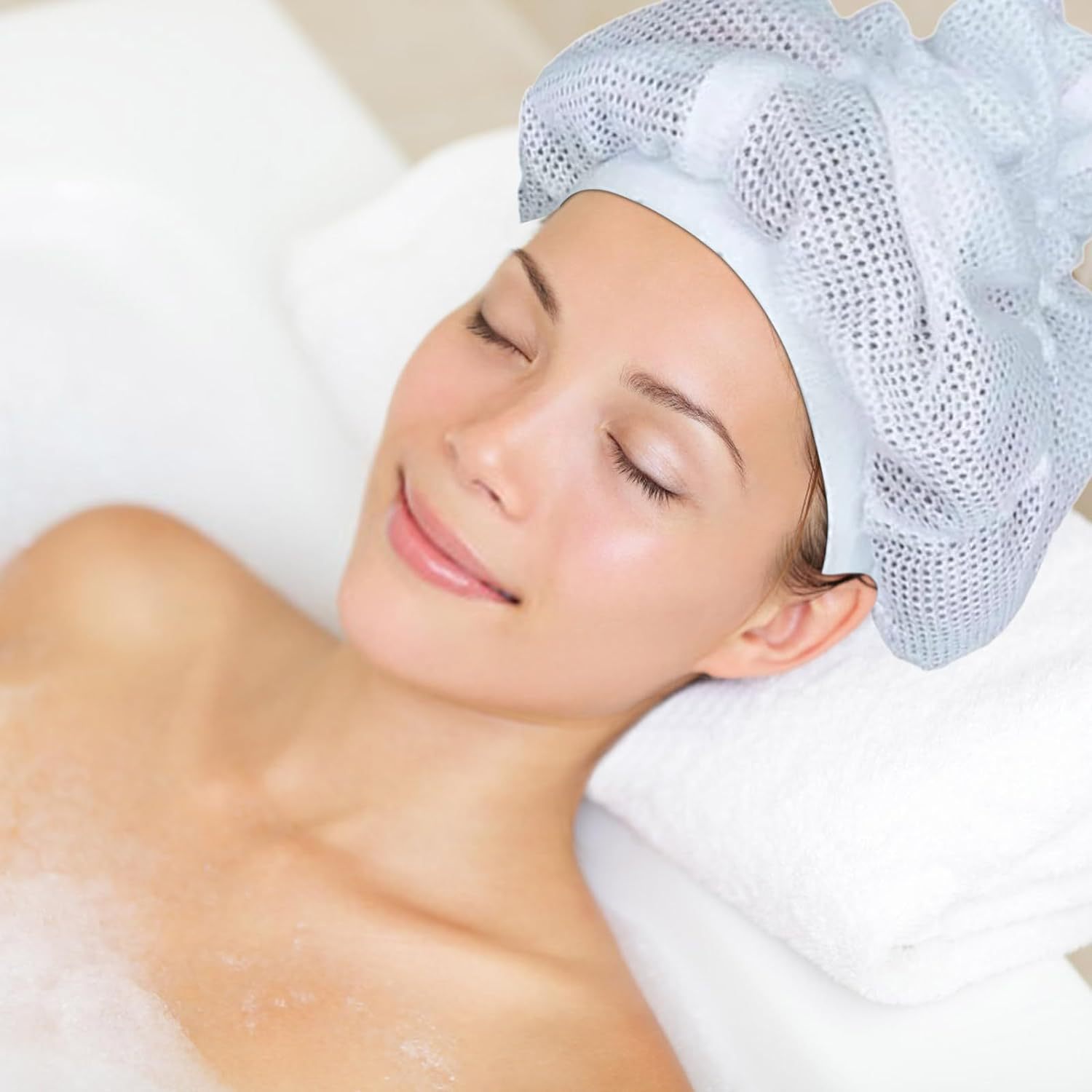 Net Plopping Cap For Drying Curly Hair Hair Caps Dry Hair Caps