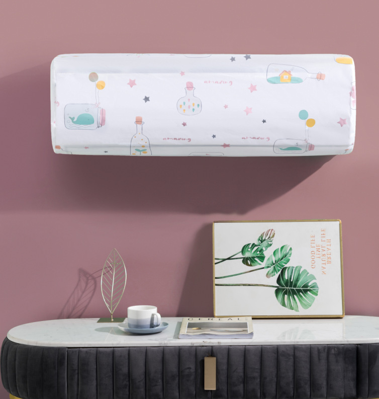 Living room bedroom hanging air conditioner cover modern minimalist household dust cover in stock wholesale waterproof home fabric