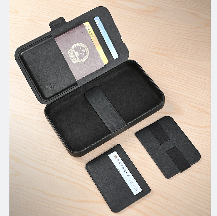 Mobile Phone Wireless Fast Charging Magsafe Charger Business Gift Travel Wallet