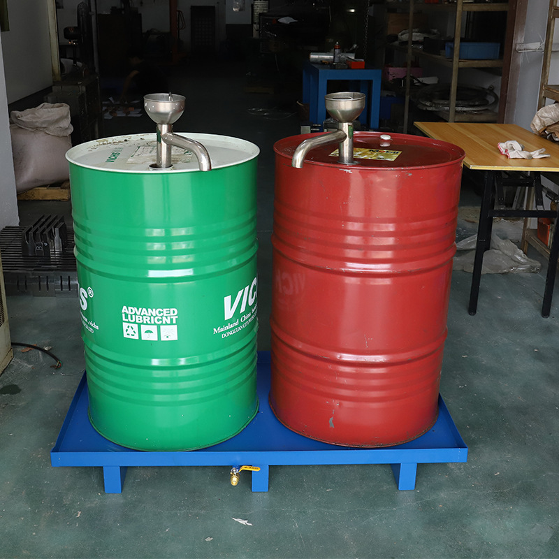 Anti-Leakage Tray Chemical Hazardous Waste Liquid Anti-Leakage Metal Oil Basin Oil Pallet Waste Oil Barrel Anti-Leakage