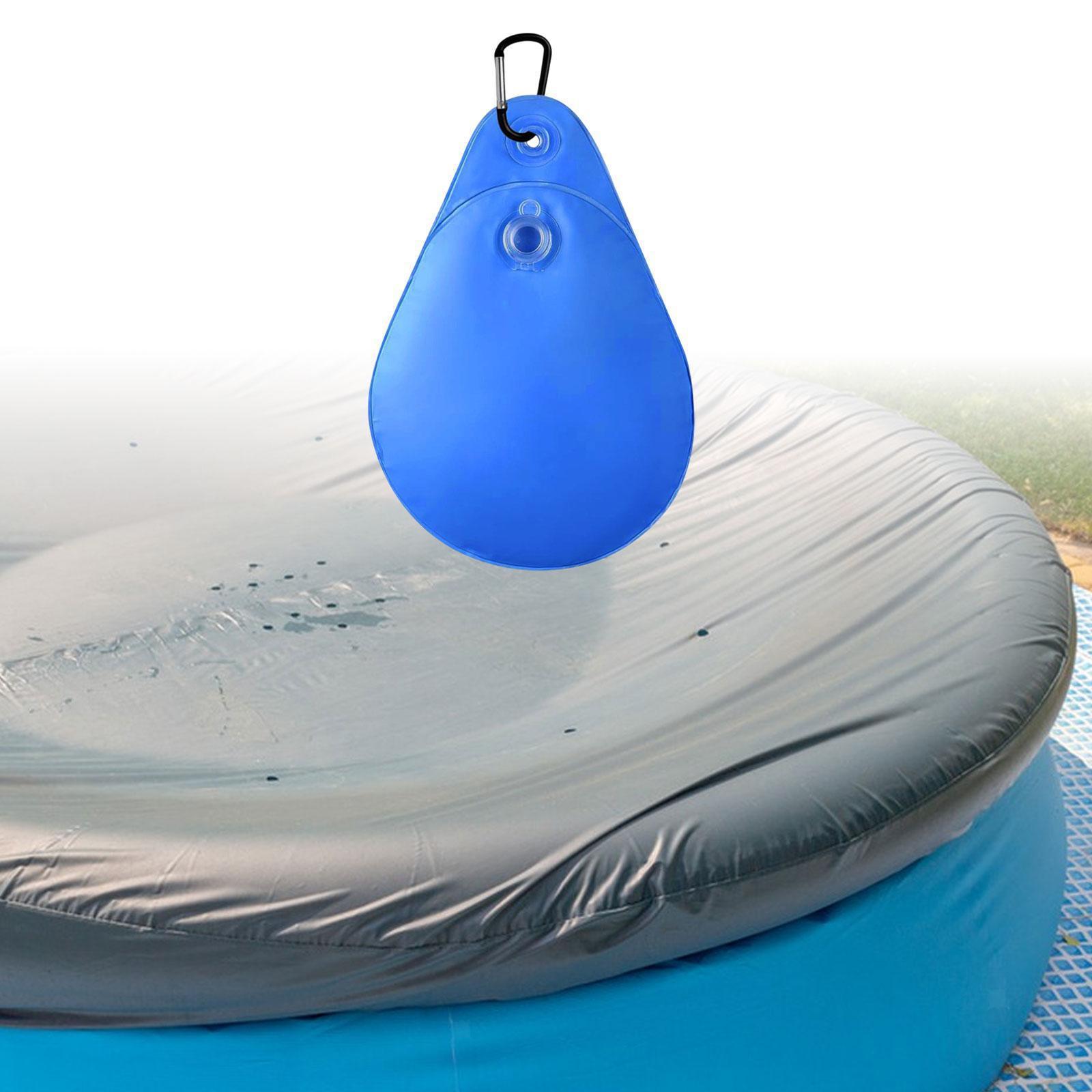 Cross-Border Direct Sales Autumn and Winter Swimming Pool Wall-Mounted Water Bag Drop-Shaped Water Bag Counterweight Water Bag Pvc Pool Pressure Plate Water Bag