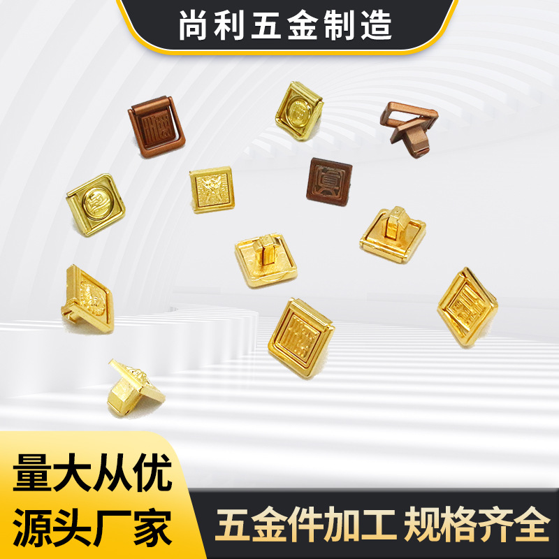 Мини-ручка из пластика для декоративной винной коробки, золотая, антикварная, винтажная, простая