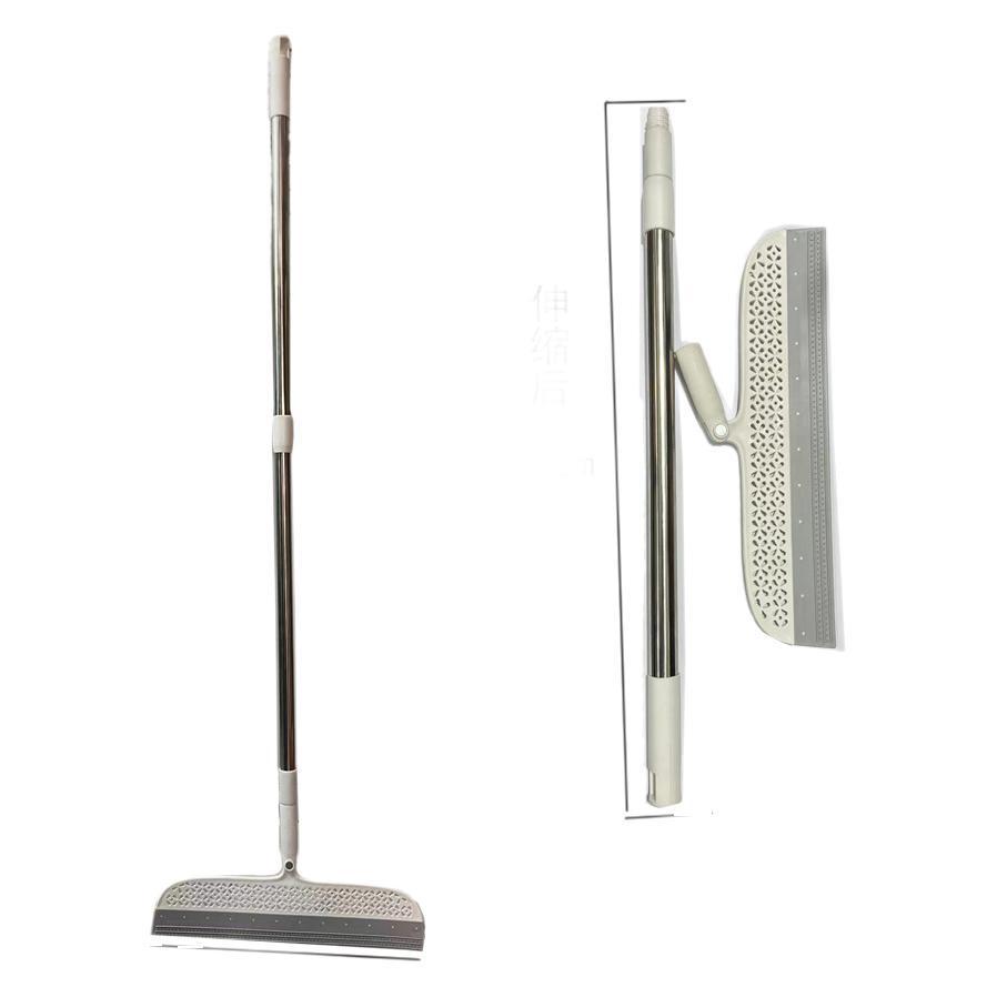 Magic Broom Silicone Wiper Floor Scraper Thickened Sweeping Wiper Wet and Dry Bathroom Toilet Household Wholesale