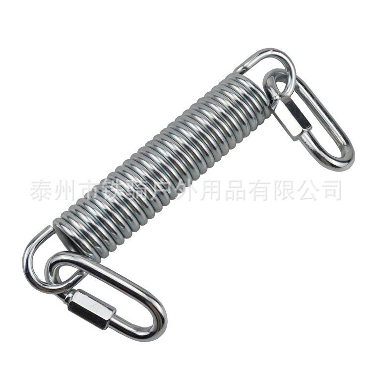 Cross-border Hammock Hammock Swing Sandbag Suspension Tensile Spring Hanging Basket Rattan Chair Shock Absorbing Telescopic Spring