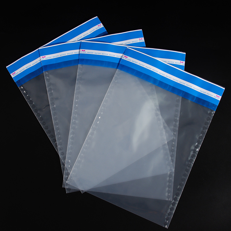 Spot Anti-Counterfeiting Transparent Bag Serial Number Safety Envelope Bag Pe Bag Bank Banknote Security Bag Can Be Written Special