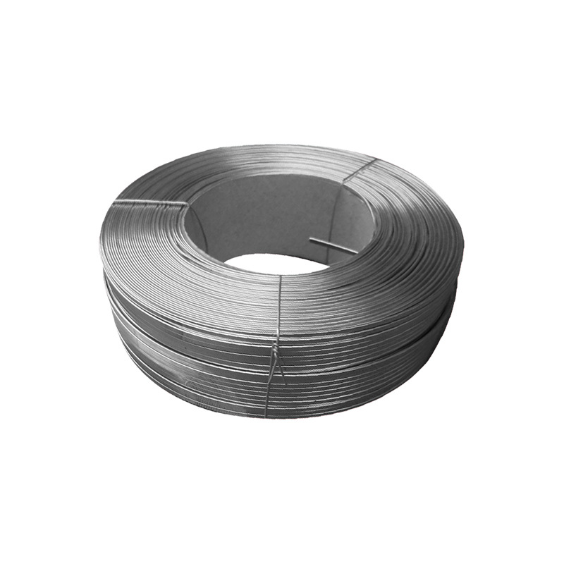 304 201 Stainless Steel Special-Shaped Flat Wire, Square Wire, Triangular Wire, Flattened and Straightened Processing, Bendable Ring Drill