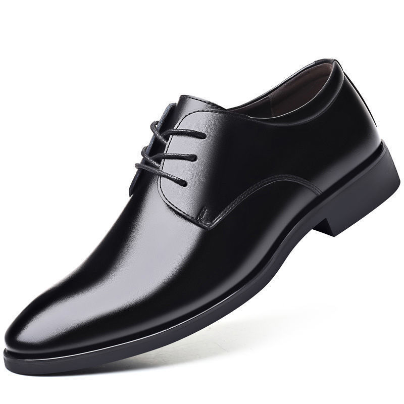 Single Shoes, Black Formal Work Shoes, Cross-Border Wholesale Men's Casual Shoes, Foreign Trade Work Shoes, Leather Shoes, Men's Formal Leather Shoes