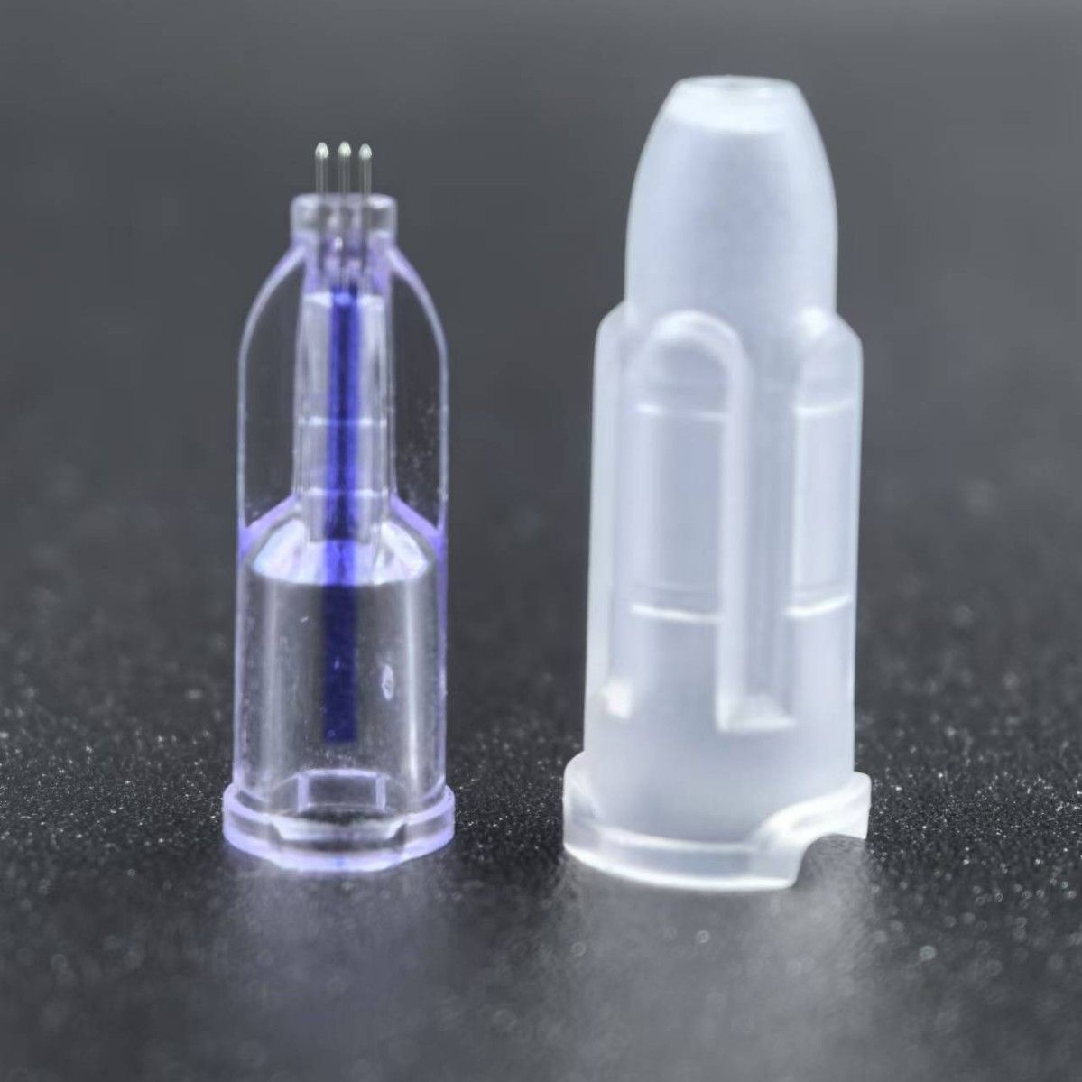 0.6mm,1.0mm,1.2mm,1.5mm 3 pin Hand Injection Self Injection Nanosoft needle Display