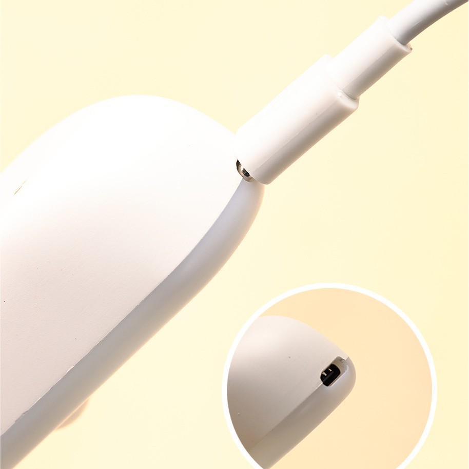 Baby Feeding Night Light with Smart Sensor Control for Bedroom and Dormitory, Magnetic Bedside Rechargeable Warm Light for Eye Protection