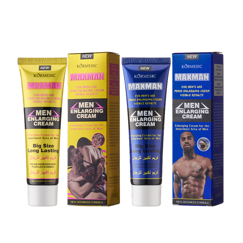 Kormesic Full English Men's Hydrating and Moisturizing Massage Cream Cream Gel Cross-Border Foreign Trade Manufacturer Wholesale