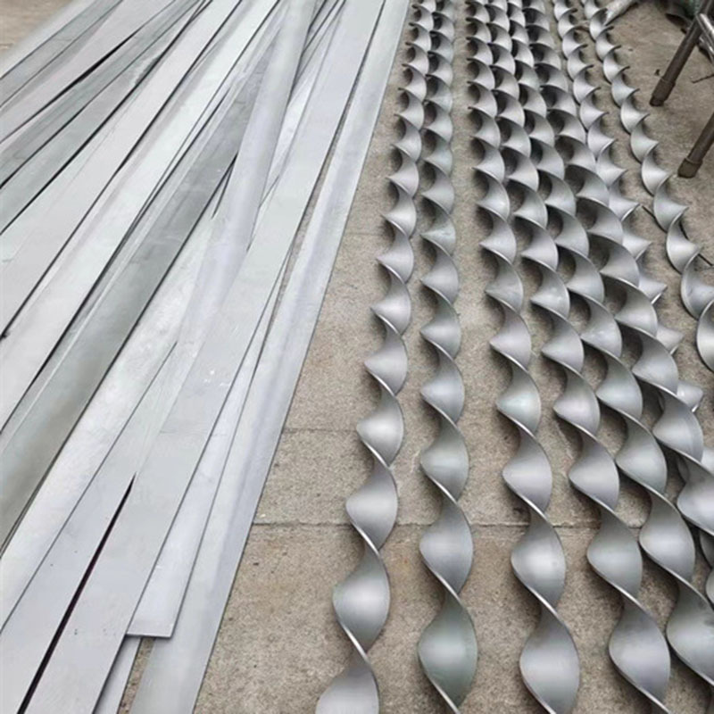 304/316 Stainless Steel Twisted Steel Twist Steel Threaded Steel Spoiler Auger Twisted Square Steel Manhole Anti-Skid Rod