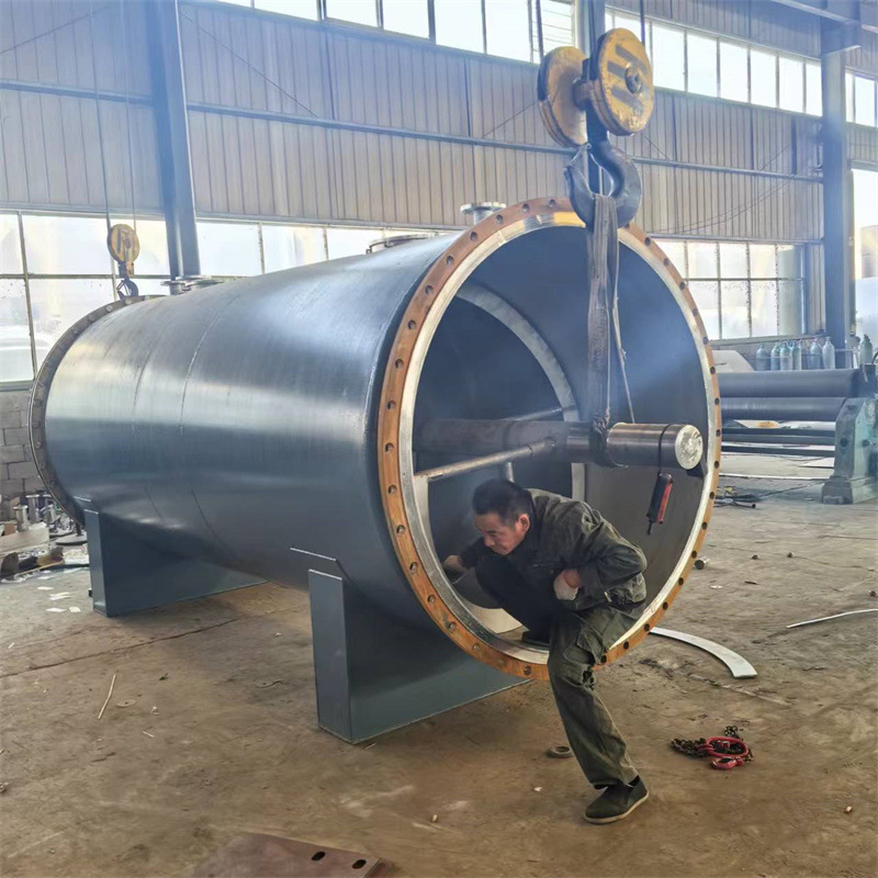 Processing and Custom-Made Stainless Steel Horizontal Crystallizer 10 Cubic Meters 30 Cubic Meters Glucose Crystallization Tank Horizontal Crystallizer