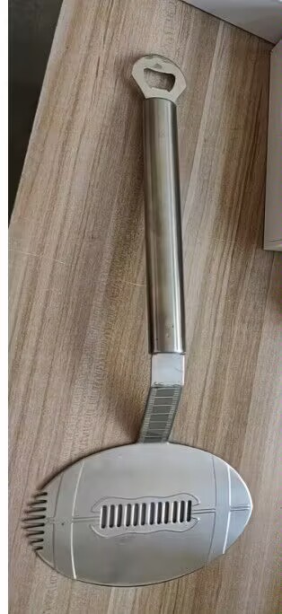 Лопатка для барбекю, оливковая, сферическая, для блинов и пиццы