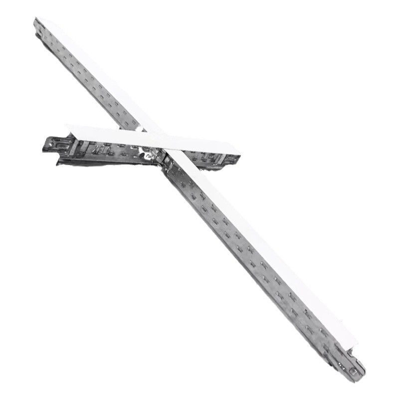 Integrated ceiling 32T flat main keel open frame aluminum gusset plate calcium silicate board mineral wool board drop grade board ceiling accessories