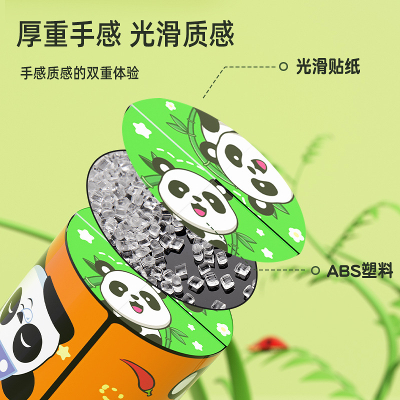 Panda 3d three-dimensional magic cube infinite flip folding geometric space thinking development children's educational toys