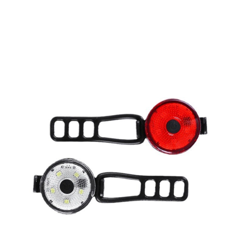 Bicycle Tail Front Light Creative USB Charging Warning Light Mountain Bike Outdoor Night Riding Tail Light Riding Equipment Accessories