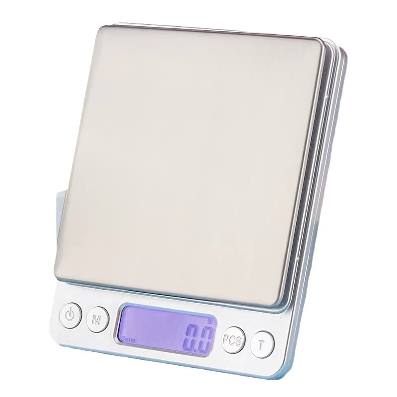i2000 electronic scale kitchen scale baking electronic scale stainless steel jewelry scale portable scale gram scale high precision pocket scale