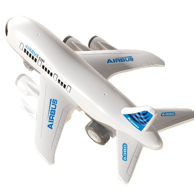 Children's Inertia Airplane Oversized Fall-Resistant Boy Toy Car Baby Birthday Gift 3 Years Old 2 Early Education Puzzle