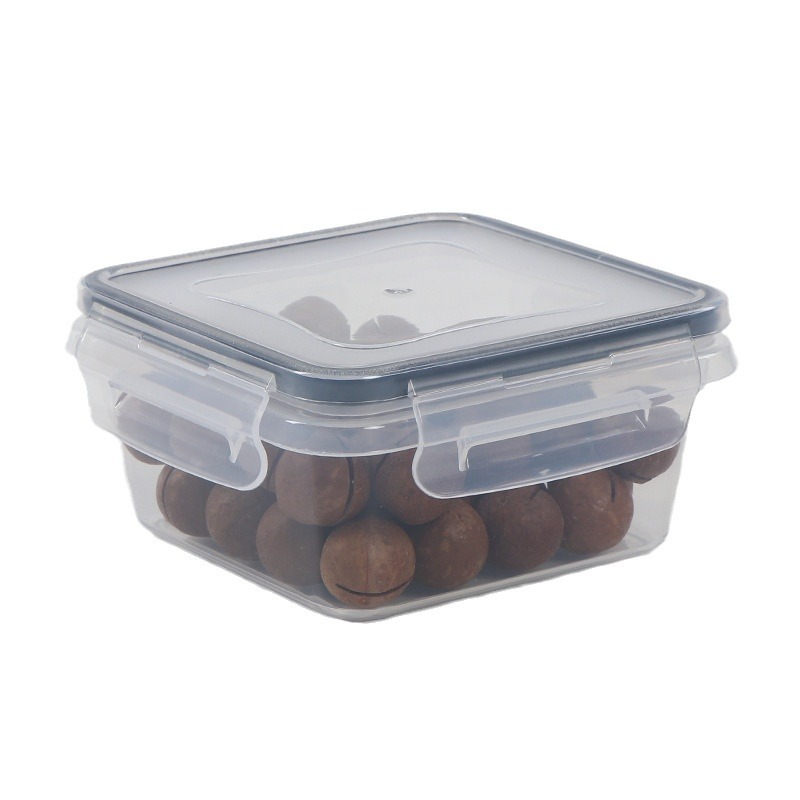 Kitchen Refrigerator Pp Crisper Household Lunch Box Portable Food Lunch Box Fruit Storage Multi-Specification Sealed Box Wholesale