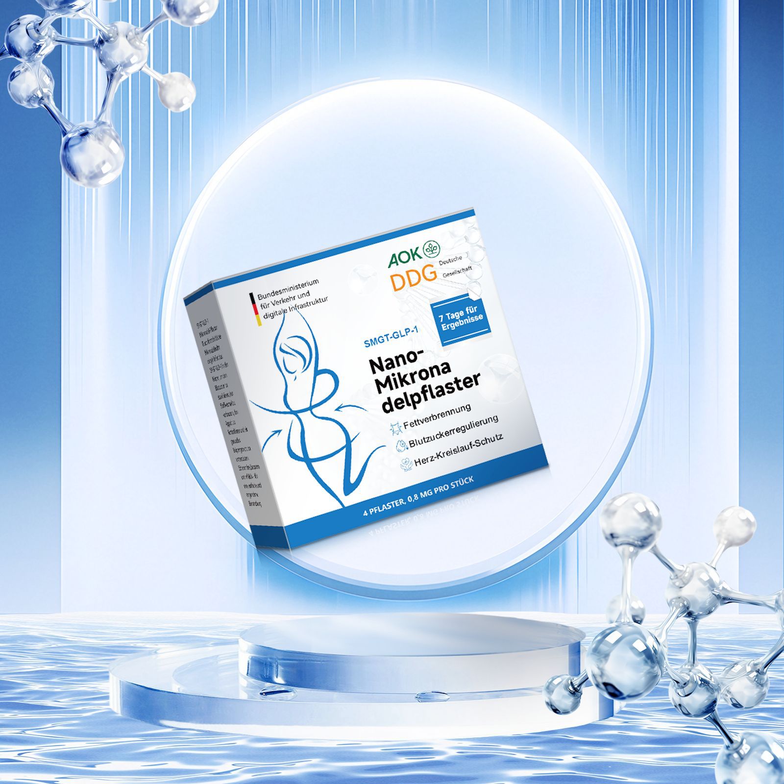 Cross-border Body Care Patch Essence Gentle, Relieves and Tightens Skin Deep Fat Burning Shaping Body Line Care Patch