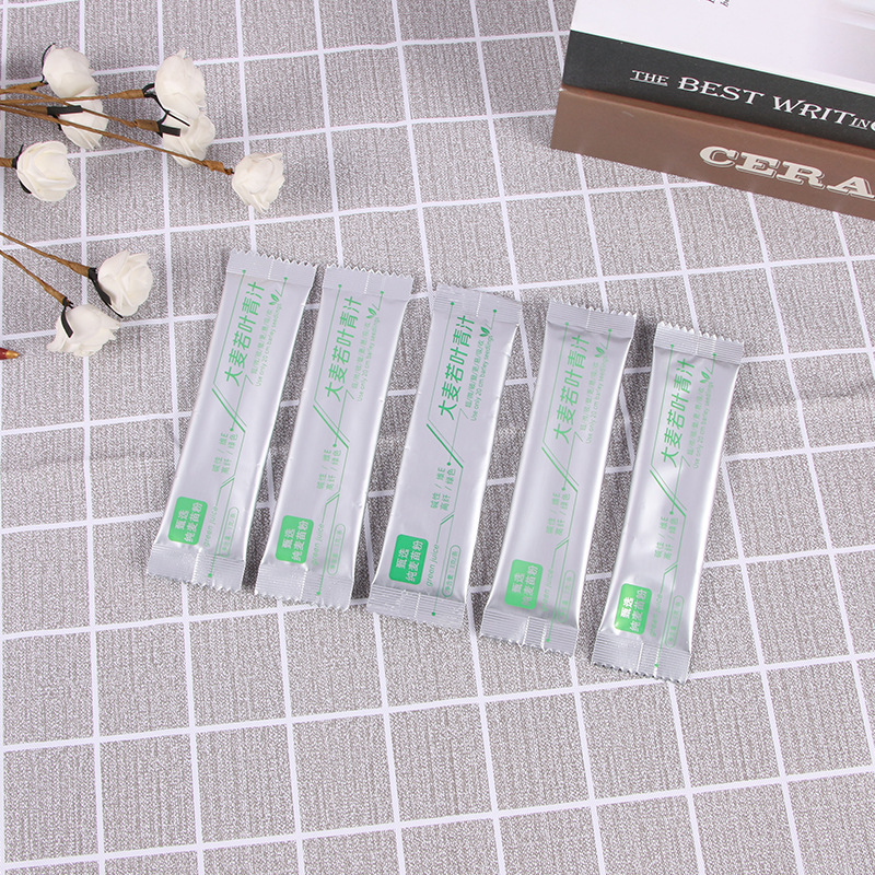 Factory wholesale barley ruoye green juice powder bag in stock factory supply juice enzyme solid drink