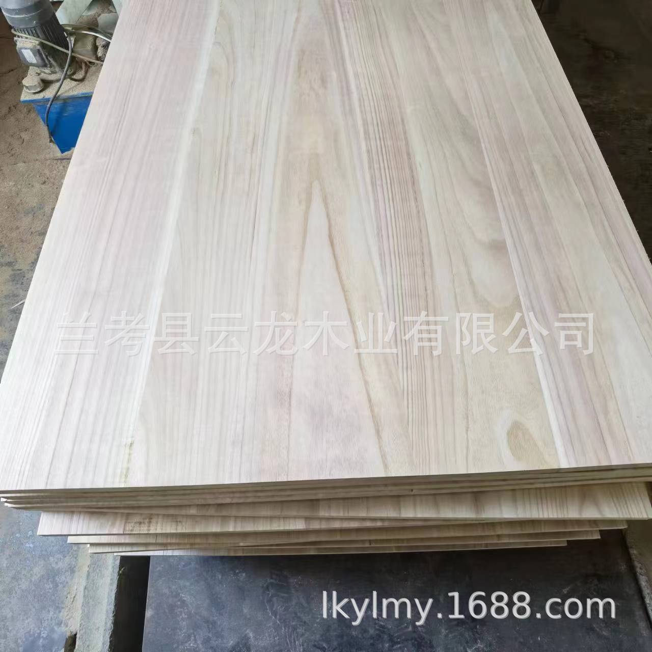 Customized Paulownia Straight Panel Furniture Components Solid Wood Paulownia Board Wardrobe Drawer Wood Line Wood Board