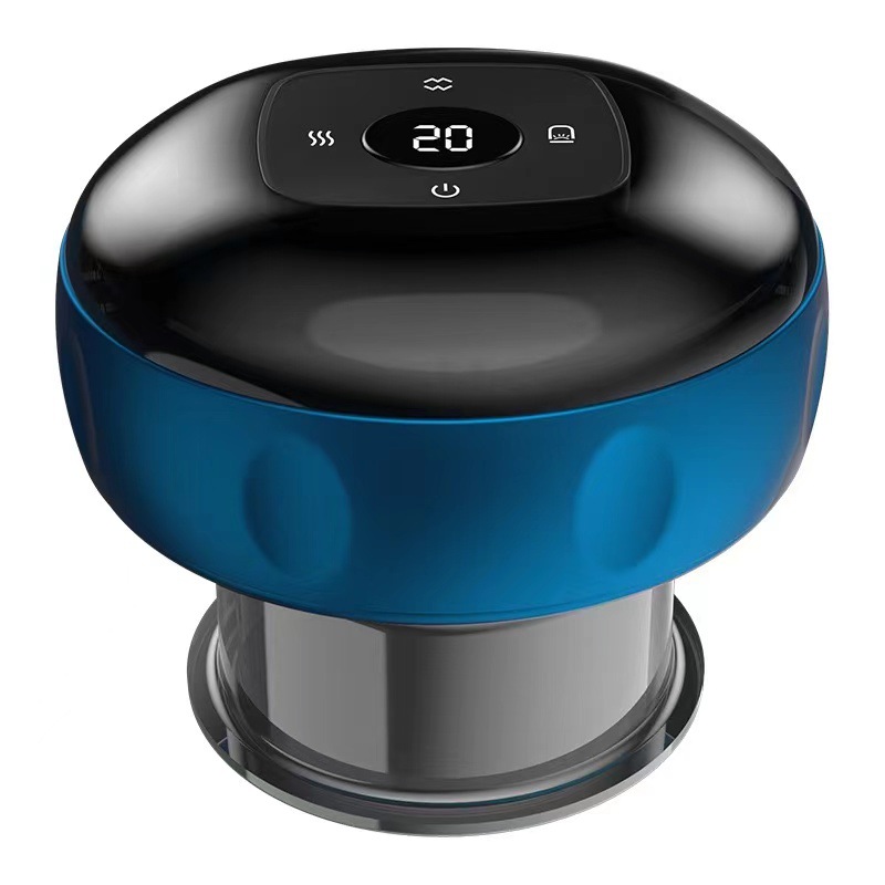 Cross-border intelligent vacuum cupping walking electric breathing heating scraping instrument meridian dredging suction instrument massage instrument