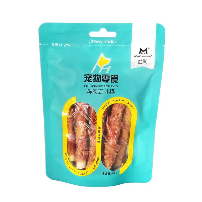 Yihe Dog Snacks Dog Teeth Stick Pet 5inch Bite-Resistant Teeth Cleaning for Small and Medium-Sized Dogs Teddy Corkin Teeth Cleaning