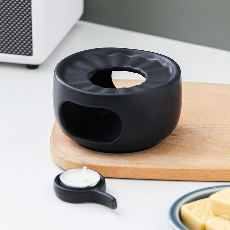 Японская чайная печь, керамическая, для подогрева чая, подставка для чайника, свеча, изоляция, ароматный чайник, комплект для домашнего обогрева