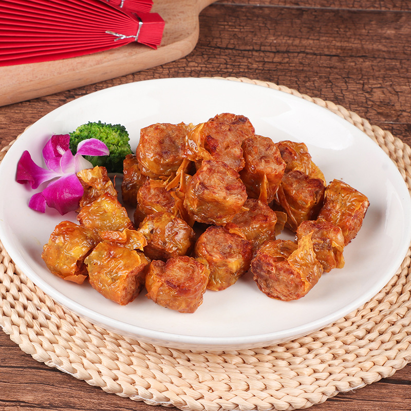 Fujian Quanzhou Chicken Rolls, Crispy Five-Spice Pork Rolls, Restaurant Special Products, Pre-Made Dishes, Semi-Finished Products, Southern Fujian Snacks