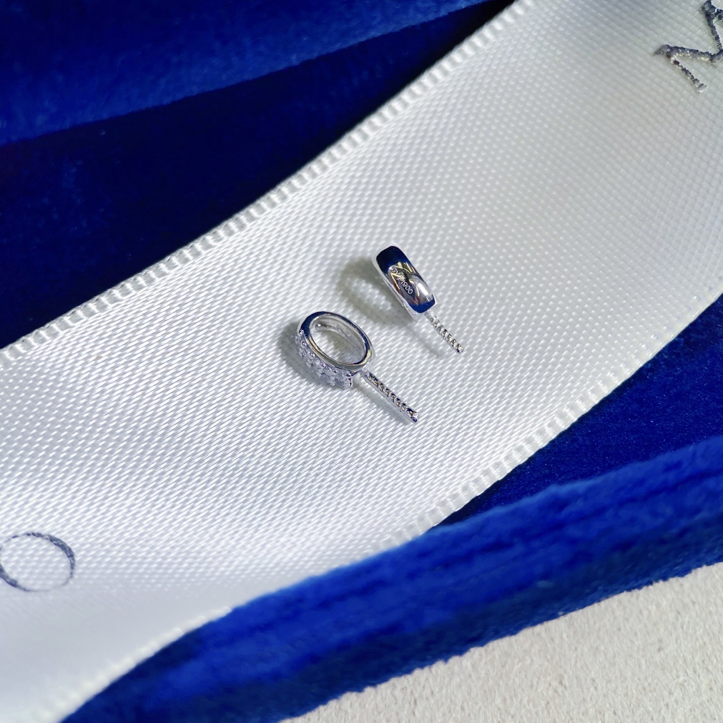 Pt900 accessories zircon inlay Joker daily reference with beads 9-10mm accessories without chain without beads