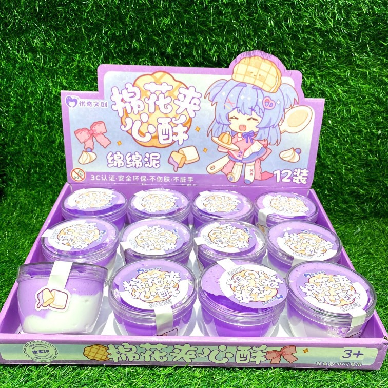 Креативная глина с наполнителем игрушка для снятия стресса DIY