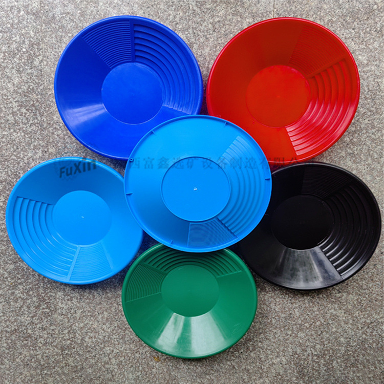 Plastic Hand-Cranked Gold Pan Manufacturer, Hand-Washed Gold Tools, Small Gold-Selected Dustpan, Portable Outdoor Gold-Washing Basin