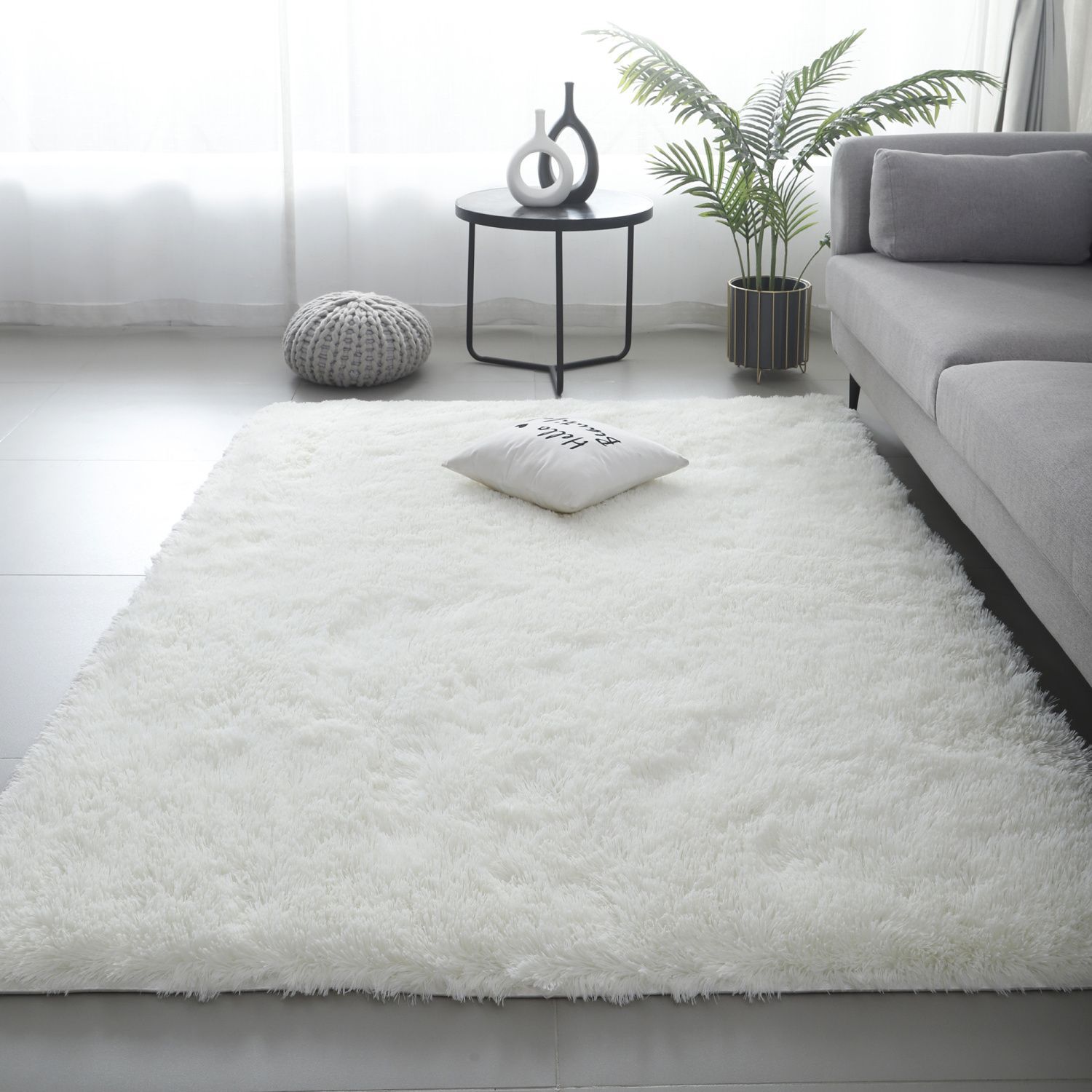 Thick Carpet for Bedroom Girls, Stain-Resistant Bedside, Living Room, Tatami Room, Large Area Full of Dream