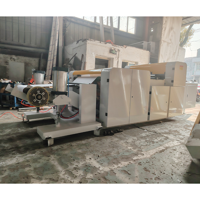 Fully Automatic Roll Non-Woven Fabric Cross-Cutting Machine Kraft Paper Slitting Machine Pvc/Pet Plastic Film Cutting Machine Heavy-Duty