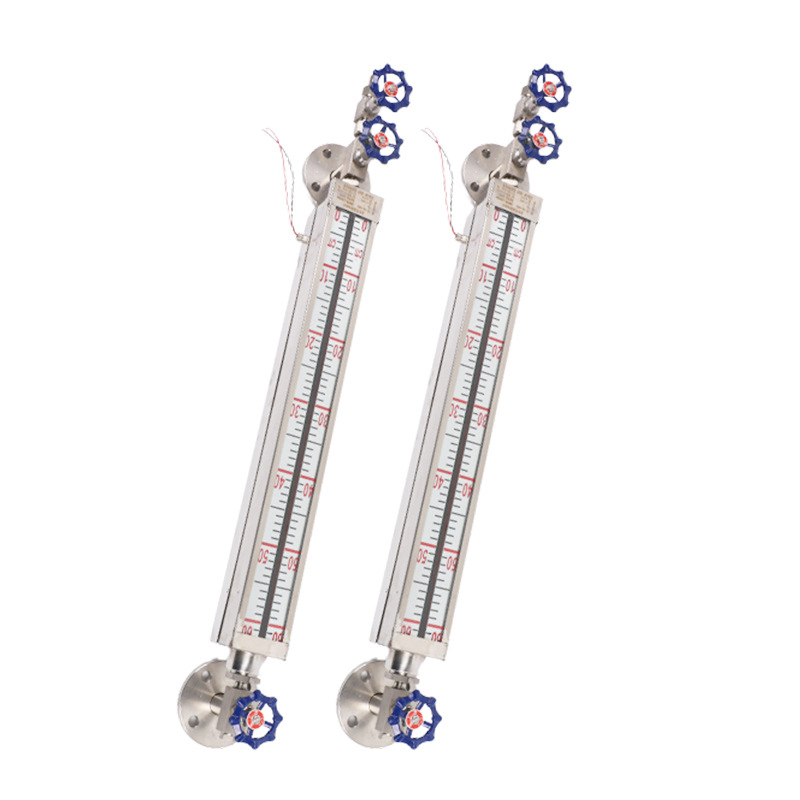 Double Color Quartz Tube Level Gauge Water Level Gauge Led with Light Source Boiler B49H-25 Quartz Tube Double Color Level Gauge