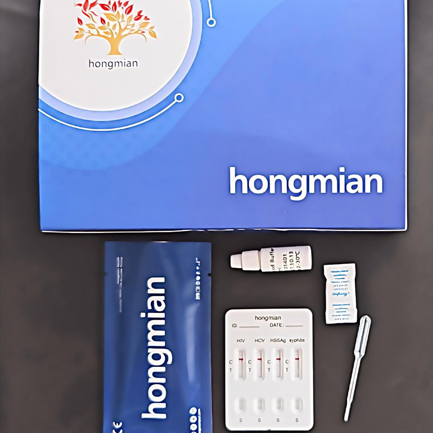 Hiv Test Paper Hiv Kit Hiv Test Paper Quadruple Test Hiv Syphilis Liver Acetylene Liver Hiv Test Box